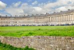 The famous Royal Crescent just round the corner